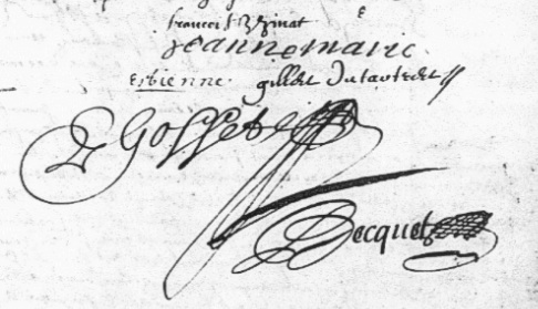 Signature François l'aîné