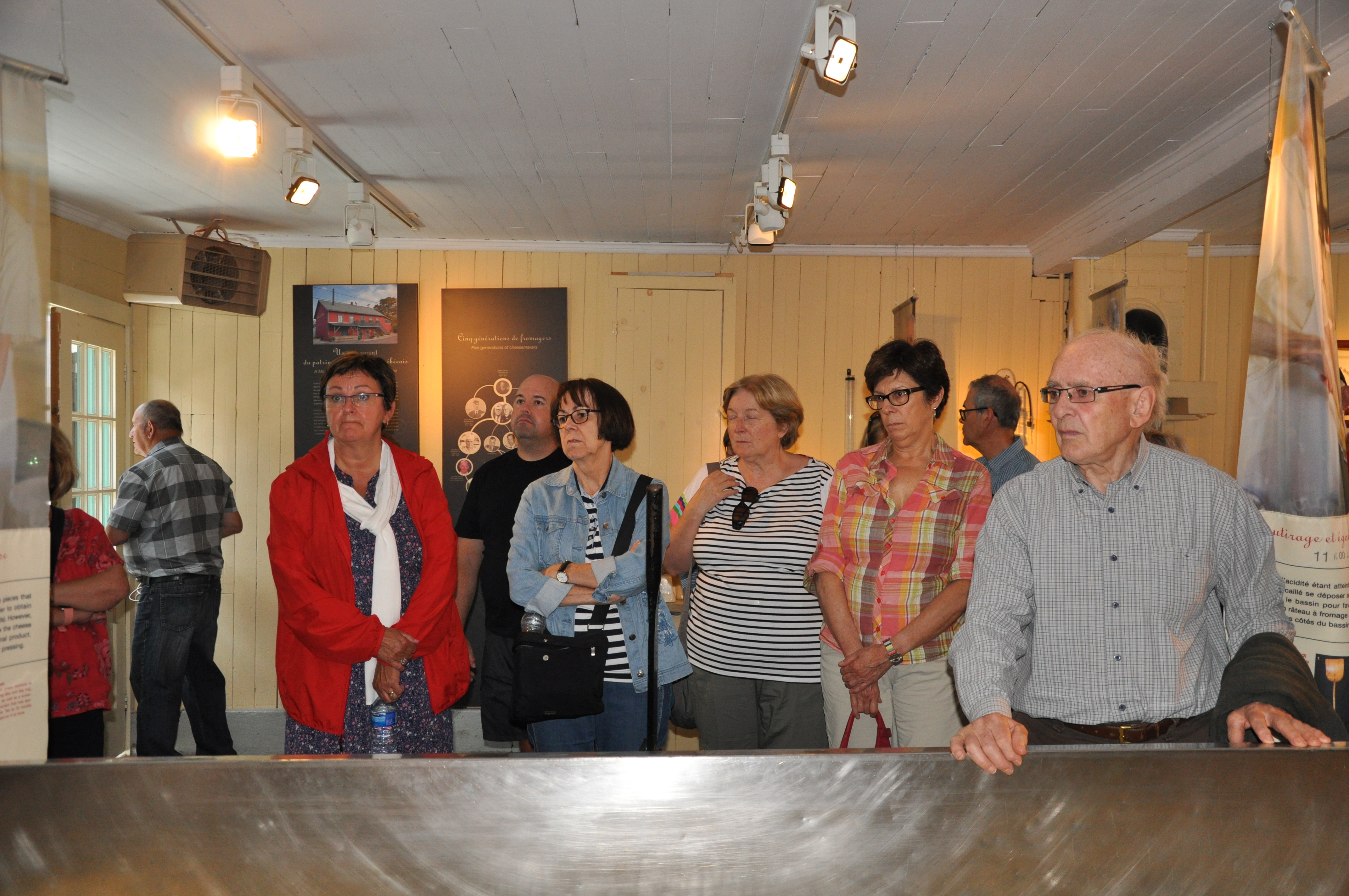 Visite de la fromagerie Perron à Saint-Prime (Musée...)